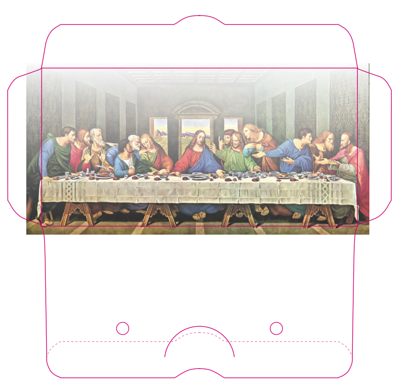 Last Supper Envelope