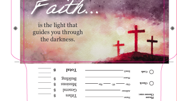 Faith Offering Envelope