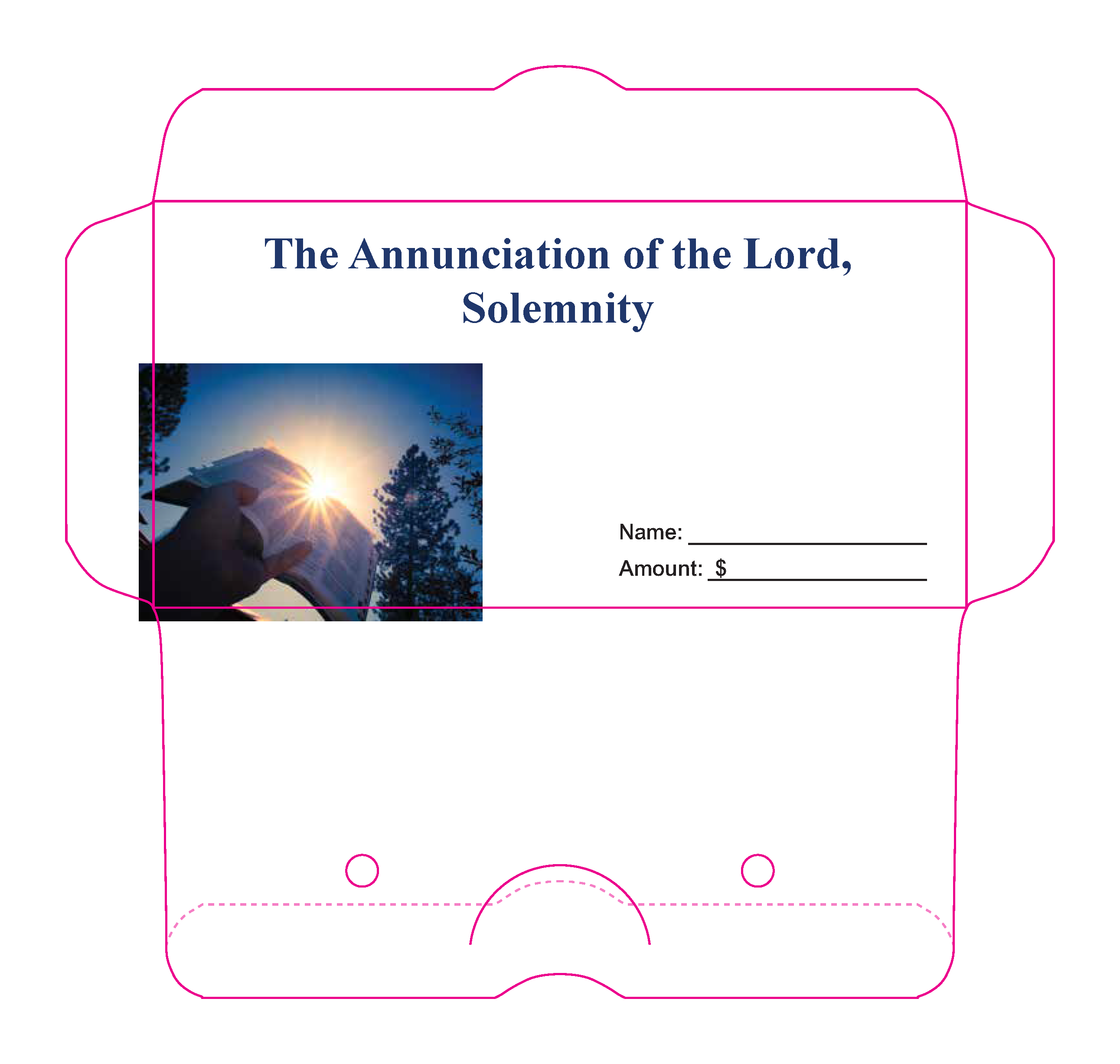 Solemnity Offering Envelope